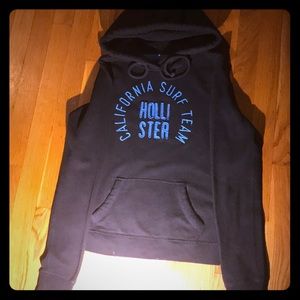 Navy blue hipster hoddie